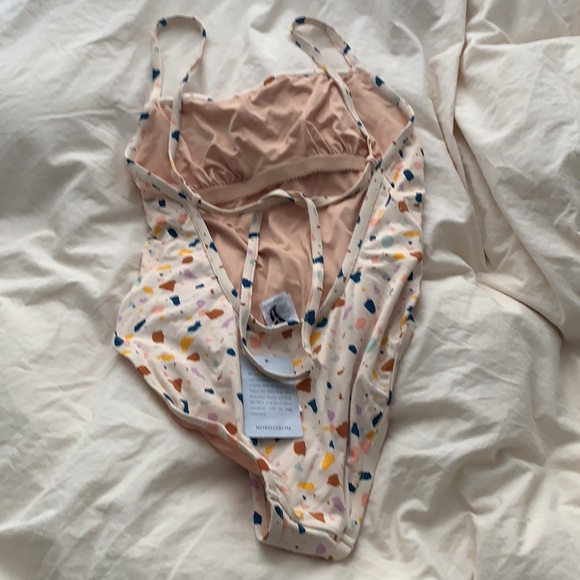 Madewell Second Wave Straight Swimsuit Medium - Picture 4 of 6